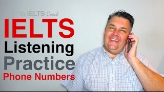 IELTS Listening Practice - Phone Numbers