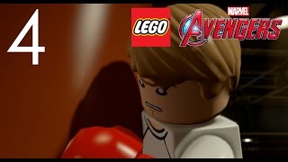 LEGO Marvel Avengers Прохождение на русском Часть 4 Охота на Красного Черепа