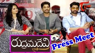 Allu Arjun speaks @ Rudramadevi Press Meet || Anushka, Rana, Gunasekhar