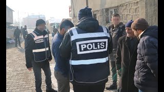 Ağrı'da drone destekli 'Güven04 Asayiş Uygulaması'