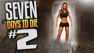 7 Days To Die Gameplay - Ep 2 - BREACH! (Let's Play 7 Day to Die Multiplayer Alpha 14.7)