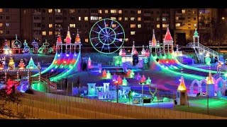 Семейный ледяной парк "Хрустальная сказка" - 10 лет в Иркутске