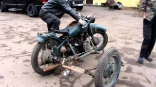 М-72 завелся после 20 лет на улице