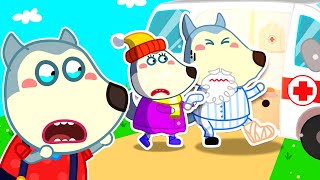 Grandpa, Don't Leave Me! Animation For Kids | Funny Stories for Kids About Family