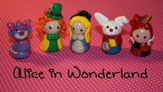 Polymer Clay: Alice In Wonderland Chibi's