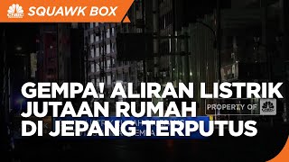 Ada Gempa, Listrik Jutaan Rumah di Jepang Terputus