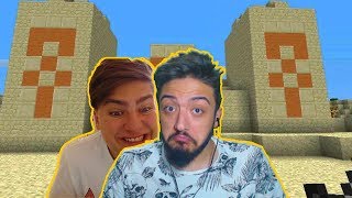EĞLENCELİ ÇÖL TAPINAĞINA GİRDİK w/ Burak Oyunda - Berk Abi Minecraft Çek | Bölüm #2