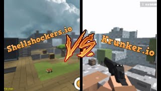 Krunker.io VS Shellshockers.io A Comparison