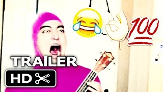 The emoji movie trailer but every time it's cringy pink guy screams
