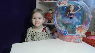 Открываем куклу Винкс Клуб большая кукла музыкальная Open Winx Club doll big doll music