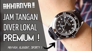 AKHIRNYA !! ADA JAM DIVER LOKAL PREMIUM !! | Review Premium Diver Watch Dari Briliont Watch.