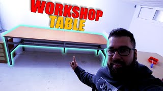 NEW Workshop Table + Motor Actuator Height Concept (3D Printed) - Part 1