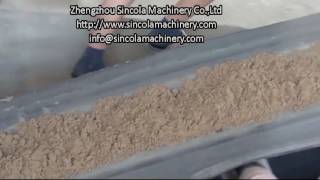 mineral powder drier sea sand dryer