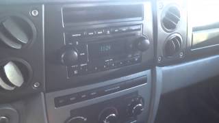 2007 jeep Commander 4x4 4.7L V8