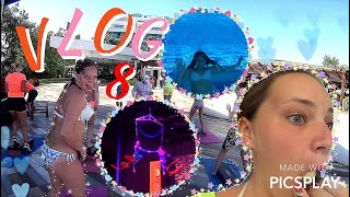 VLOG 8 из Турции! СТЕП аэробика?‍♀️ | идём ночью НА КРЫШУ ОТЕЛЯ?| лучшее SHOW |Отель Port Nature