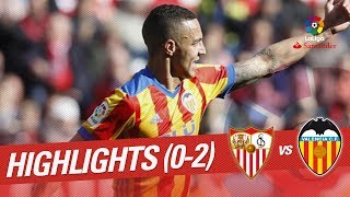 Resumen de Sevilla FC vs Valencia CF (0-2)