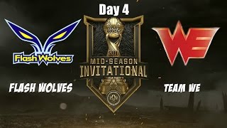 FW vs WE - MSI 2017 Group Stage  D4