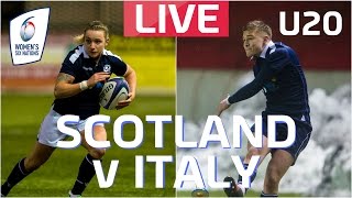 LIVE | Six Nations Women's and U20 v Italy