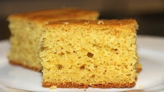 БЕЗ ДРОЖЖЕЙ! Кукурузный хлеб на сковороде. Американская кухня. Очень вкусный!!!