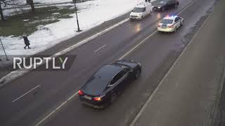 Latvia: German President Steienmeier arrives in Riga ahead of working visit