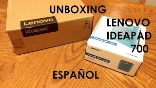 Unboxing Lenovo Ideapad 700 Español (OFERTA MX 2017)