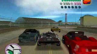 GTA:VICE CITY Back to the Future 0.2e Clock Tower Mission+Stunts (AudioSwapped)