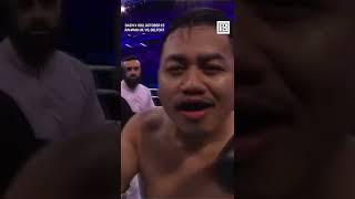 Salt Papi's Brilliant Celebrations After Brutal KO Of Andy Warski #shorts