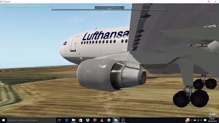 [HD]X-Plane 10 A310 landing in Valladolid