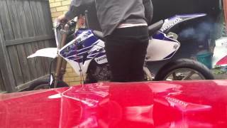 Crm250 AR supermoto with cr250 cylinder