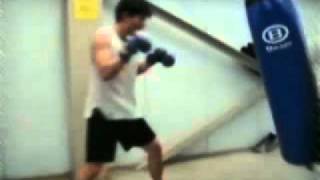 Fitness heavy bag instruction (簡易健身拳擊沙袋教學)