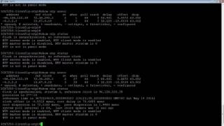 BROCADE NTP CLIENT AND SERVER