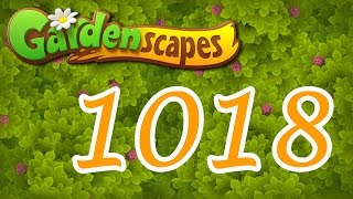 Gardenscapes level 1018