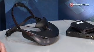 Sony HMZ-T3W personal 3D viewer headset review - Hardware.Info TV (Dutch)