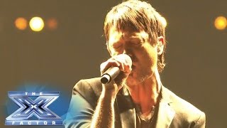 Jeff Gutt stands alone and rocks "Without You" - THE X FACTOR USA 2013