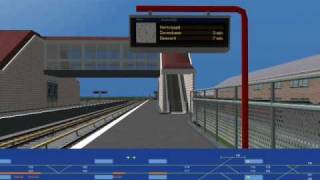Verkeersleiding metrosim - enkelspoor