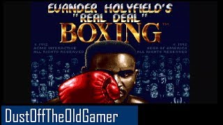 My Undefeated Run in Evander "Real Deal" Holyfield's Boxing for Sega Genesis