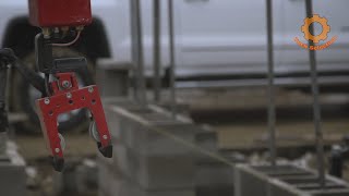 Американский робот МУЛ или как работают каменщики в Америке