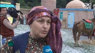 Qaxda "tarixin canli sehifeleri" vereqlendi