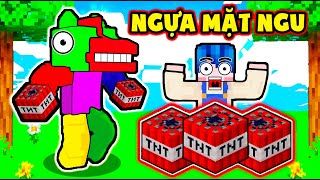 PHONG CẬN*NGỰA MẶT NGU PHÁ HỦY NHÀ CỦA MÈO SIMMY x VỊT x SIRO VÀ BẮT CÓC BÉ MƯA TRONG LÀNG HERO TEAM