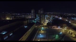 Аэросъемка Grand / Красноярск СФУ Ночь