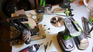 часть 2 Разбор аккумуляторной циркулярки 18 В POWER8Worksh