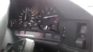Динамика.Разгон BMW E34 525