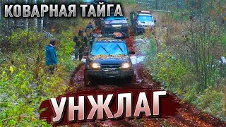 Коварная ТАЙГА. Снова в УНЖЛАГ #2. Внедорожники на исходе.