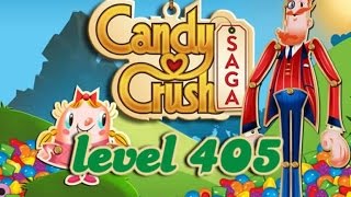 Candy Crush Saga Level 405 - ★★★ - 77,320