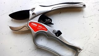 Секатор с храповым механизмом Miol 200 мм (99-010)