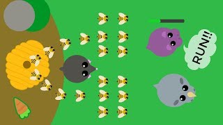 Mope.io Mole Creates The Army Of Bees!! Mope.io Beta - New Bee Update