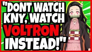 Raging Puritan claims it is Inappropriate to enjoy Kimetsu No Yaiba if you are over 18 years old!