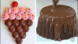 Как Сделать Шоколадный Торт Украшения 2018 - Топ-10 Удивительных Тортов Украшения Учебни | Part 67
