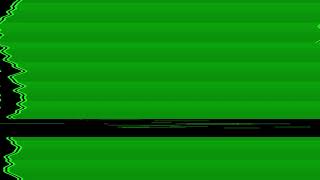 TV Scan Lines and Distortion Green Screen Overlay 01/ Free Stock Footage (1080p)