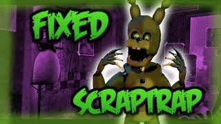 [FNAF 6 SPEED EDIT] Fixed Scraptrap (FNAF 6 Springtrap) Version 1 l JHH_114 YT